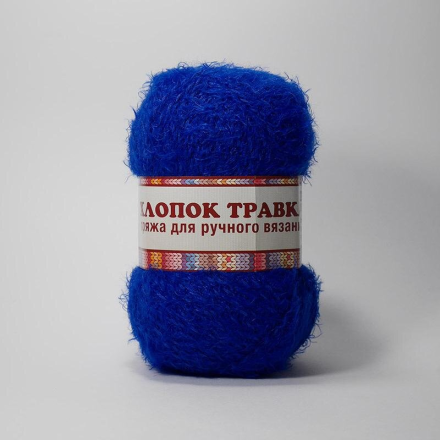 Хлопок травка (Камтекс) 019 василек, пряжа 100г