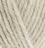 Alpaca royal New (Alize) 152 бежевый меланж, пряжа 100г