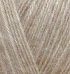 Angora Gold (Alize) 152 бежевый меланж, пряжа 100г
