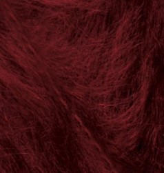 Mohair classik (Alize) 57 бордовый, пряжа 100г