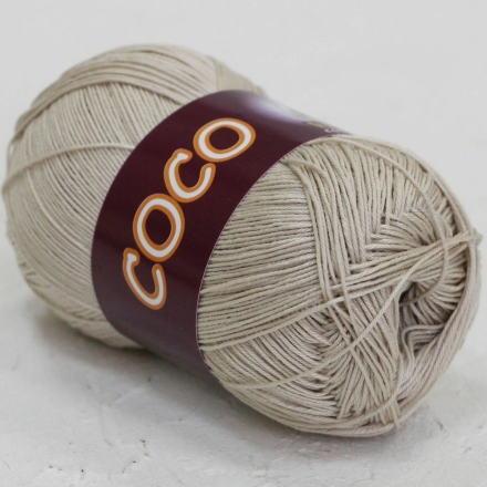 Coco (Vita) 004 суровый, пряжа 50г