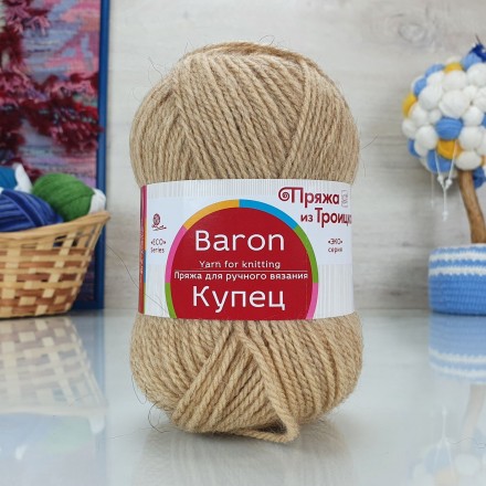 Купец (ТКФ) 03св.бежевый, пряжа 100г