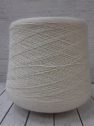 Valentino (New Mill) цв. 10001, пряжа бобинная итальянская 1г