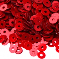 4369 цв.Rosso Metal, пайетки итальянские 3мм 3г