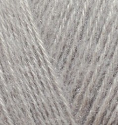 Angora Gold (Alize) 652 пепельный, пряжа 100г