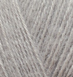 Angora Gold (Alize) 652 пепельный, пряжа 100г
