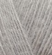 Angora Gold (Alize) 652 пепельный, пряжа 100г