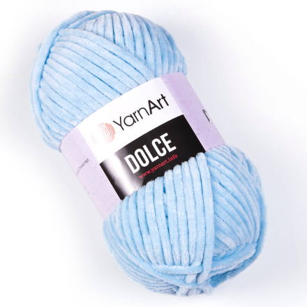 Dolce (Yarnart) 749 голубой, пряжа 100г