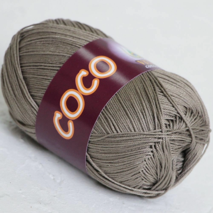 Coco (Vita) 007 серо-бежевый, пряжа 50г