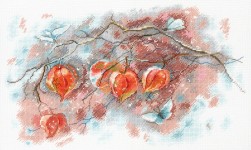 А-016 &quot;Осенние фонарики&quot; набор для вышивки крестом