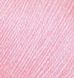 Baby Wool (Alize) 185 нежно розовый, пряжа 50г