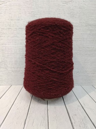 KidMohair (Filati) 1137 брусника, пряжа бобинная итальянская 1г