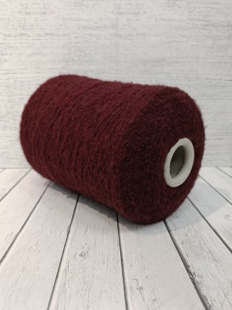 KidMohair (Filati) 1137 брусника, пряжа бобинная итальянская 1г