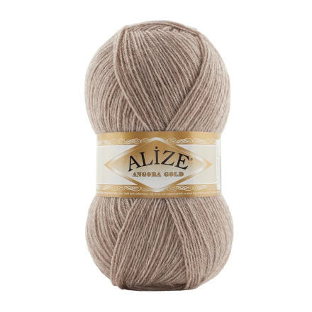 Angora Gold (Alize) 461 натуральный, пряжа 100г