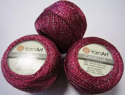 Camellia (Yarnart) 426 вишня, пряжа 20г