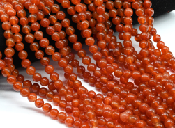 Сердолик, бусины 8мм 48шт