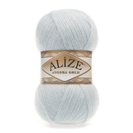 Angora Gold (Alize) 514 бл.голубой, пряжа 100г