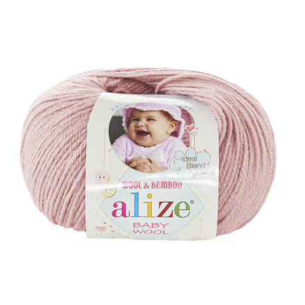 Baby Wool (Alize) 161 пудра, пряжа 50г
