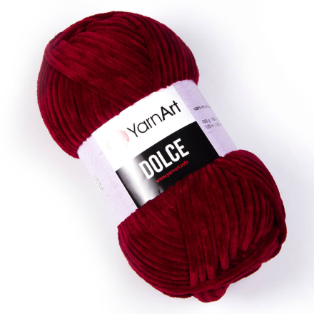 Dolce (Yarnart) 752 вишня, пряжа 100г