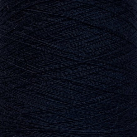 CashWool (Zegna Baruffa) цв.8800 navi, пряжа бобинная итальянская 1г