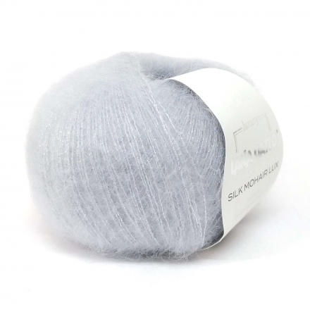 Silk Mohair Lux (Lana Gatto) 6033 светло-серый, пряжа 25г