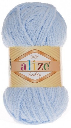 Softy (Alize) 183 св.голубой, пряжа 50г