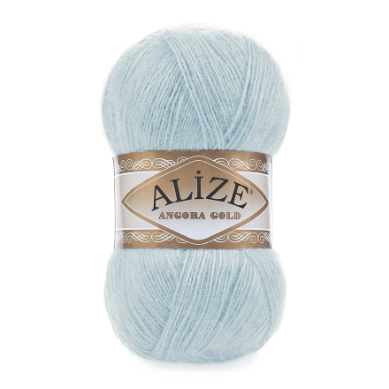 Angora Gold (Alize) 114 мята, пряжа 100г