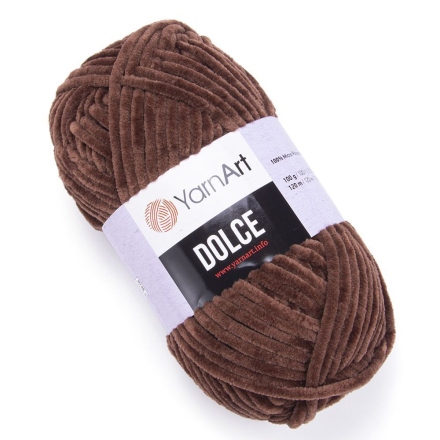 Dolce (Yarnart) 791 коричневый, пряжа 100г
