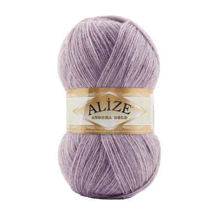 Angora Gold (Alize) 882 бл.лаванда, пряжа 100г