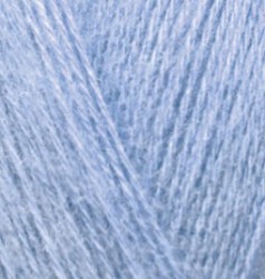 Angora Gold (Alize) 40 голубой, пряжа 100г