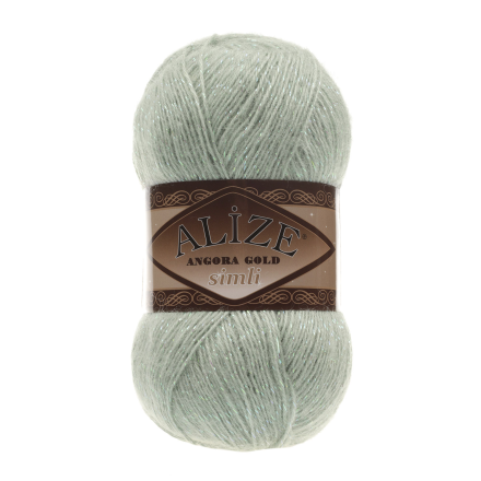 Angora Gold Simli (Alize) 515 миндаль, пряжа 100г