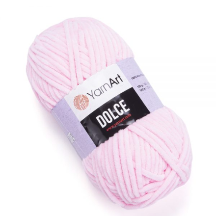 Dolce (Yarnart) 796 св.розовый, пряжа 100г