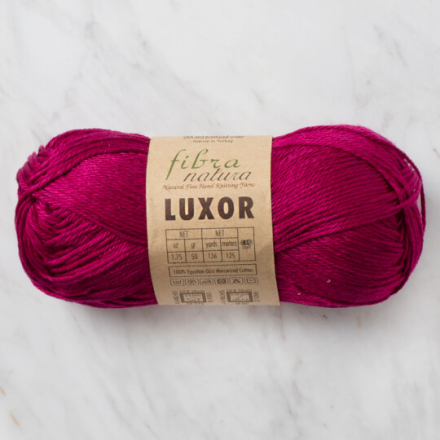 Luxor Fibra (Fibra Natura) 07 винный, пряжа 50г