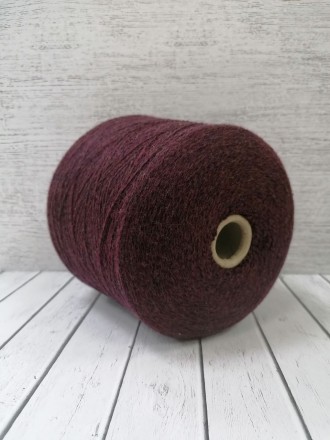 Merinosfelt (Millefili) бордо, пряжа бобинная итальянская 1г