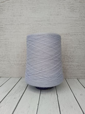 Maura (Suedwolle group) цв.Ice Blue, пряжа бобинная итальянская 1г