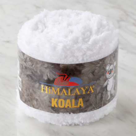Koala (Himalaya) 75711 белый, пряжа 100г