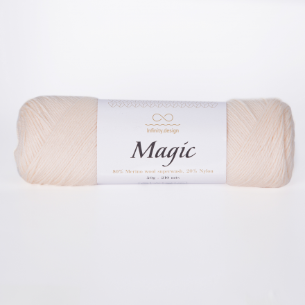 Magic (Infinity) 1012 натуральный, пряжа 50г