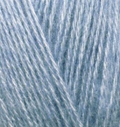 Angora Gold (Alize) 221 светлый джинс, пряжа 100г