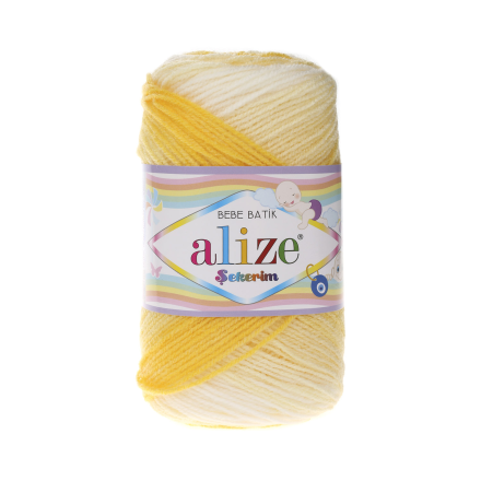 Sekerim bebe batik (Alize) 6318, пряжа 100г