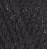 Alpaca royal New (Alize) 60 черный, пряжа 100г