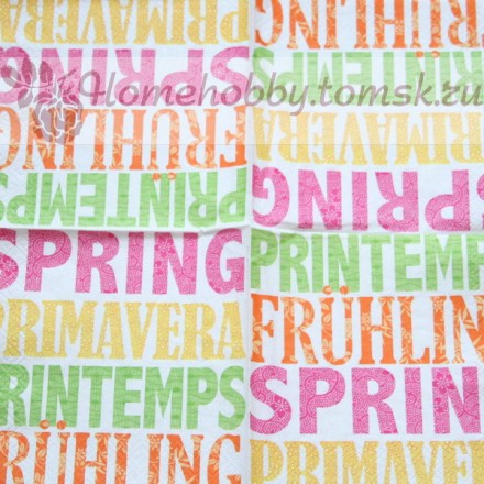ф0003 &quot;Spring primavera&quot; 33х33 см