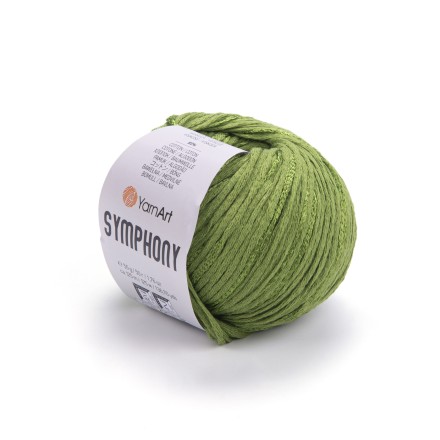 Symphony (Yarnart) 2112 аспарагус, пряжа 50г