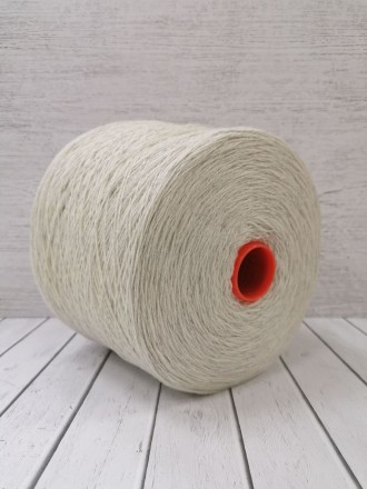 Supersoft (Zegna Baruffa) 852073 суровый меланж, пряжа бобинная итальянская 1г