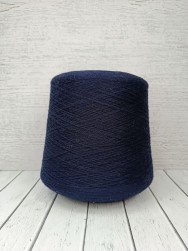 Maura (Suedwolle group) цв.Navy, пряжа бобинная итальянская 1г