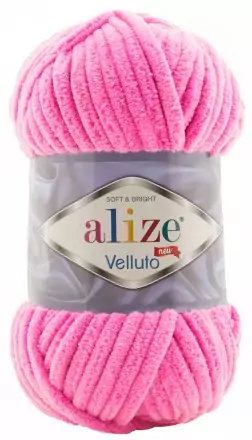 Velluto (Alize) 121 леденец, пряжа 100г