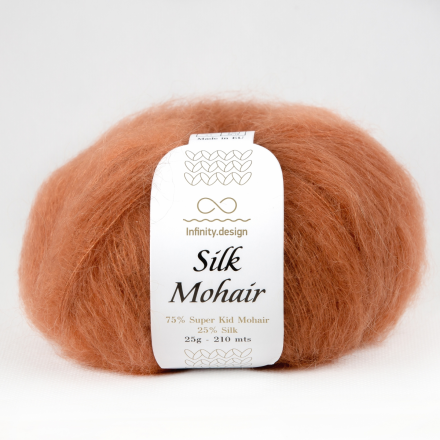 Silk Mohair (Infinity) 2355 охра, пряжа 25г