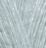 Angora Gold Simli (Alize) 114 мятный, пряжа 100г
