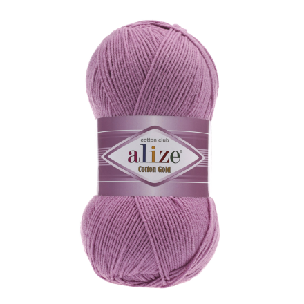 Cotton Gold (Alize) 98 розовый, пряжа 100г