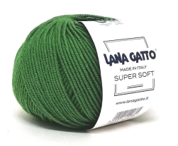 Super Soft (Lana Gatto) 14603 трава, пряжа 50г