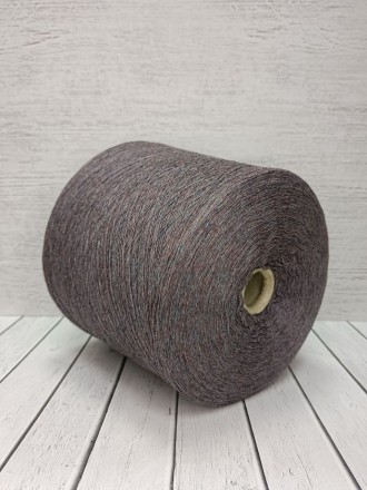 Cashmere (Loro Piana) цв.меланж, пряжа бобинная итальянская 1г